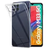 Image de htdmobiles Coque pour Samsung Galaxy M33 5G - Housse Etui Silicone Gel Fine + Film ecran - Transparent TPU