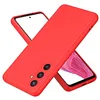 Image de htdmobiles Coque pour Samsung Galaxy S24 5G - Housse Etui Silicone Gel Fine + Film ecran - Rouge