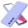 Image de htdmobiles Coque pour Samsung Galaxy S24 5G - Housse Etui Silicone Gel Fine + Film ecran - Mauve