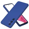 Image de htdmobiles Coque pour Samsung Galaxy S24 Plus 5G - Housse Etui Silicone Gel Fine + Film ecran - Bleu Fonce