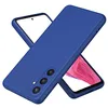 Image de htdmobiles Coque pour Samsung Galaxy S24 Plus 5G - Housse Etui Silicone Gel Fine + Verre trempe - Bleu Fonce