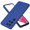 Image de htdmobiles Coque pour Samsung Galaxy S24 Ultra 5G - Housse Etui Silicone Gel Fine + Film ecran - Bleu Fonce
