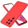 Image de htdmobiles Coque pour Samsung Galaxy S24 Ultra 5G - Housse Etui Silicone Gel Fine + Verre trempe - Rouge