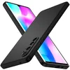 Image de htdmobiles Coque pour Xiaomi Mi Note 10 Lite - Housse Etui Silicone Gel Fine + Verre trempe - Noir