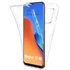 Image de htdmobiles Coque pour Xiaomi Redmi 12 4G et 5G / Poco M6 Pro 5G - Housse Etui Silicone Gel 360 integrale + Film ecran - Transparent
