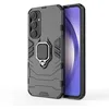 Image de htdmobiles Coque pour Samsung Galaxy A55 5G - Housse Etui Rigide Anti Choc + Verre trempe - Noir