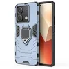 Image de htdmobiles Coque pour Xiaomi Redmi Note 13 5G - Housse Etui Rigide Anti Choc + Film ecran - Bleu Fonce