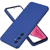 Image de htdmobiles Coque pour Samsung Galaxy A35 5G - Housse Etui Silicone Gel Fine + Film ecran - Bleu Fonce