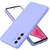 Image de htdmobiles Coque pour Samsung Galaxy A35 5G - Housse Etui Silicone Gel Fine + Film ecran - Mauve