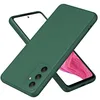 Image de htdmobiles Coque pour Samsung Galaxy A35 5G - Housse Etui Silicone Gel Fine + Verre trempe - Vert