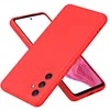 Image de htdmobiles Coque pour Samsung Galaxy A35 5G - Housse Etui Silicone Gel Fine + Verre trempe - Rouge