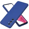 Image de htdmobiles Coque pour Samsung Galaxy A55 5G - Housse Etui Silicone Gel Fine + Film ecran - Bleu Fonce