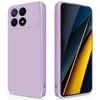 Image de htdmobiles Coque pour Xiaomi Redmi K70E 5G / Poco X6 Pro 5G - Housse Etui Silicone Gel Fine + Film ecran - Mauve