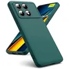 Image de htdmobiles Coque pour Xiaomi Redmi K70E 5G / Poco X6 Pro 5G - Housse Etui Silicone Gel Fine + Verre trempe - Vert