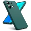 Image de htdmobiles Coque pour Xiaomi Redmi Note 13 4G - Housse Etui Silicone Gel Fine + Film ecran - Vert