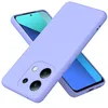 Image de htdmobiles Coque pour Xiaomi Redmi Note 13 4G - Housse Etui Silicone Gel Fine + Film ecran - Mauve