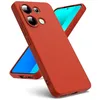 Image de htdmobiles Coque pour Xiaomi Redmi Note 13 4G - Housse Etui Silicone Gel Fine + Verre trempe - Rouge