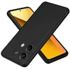 Image de htdmobiles Coque pour Xiaomi Redmi Note 13 5G - Housse Etui Silicone Gel Fine + Film ecran - Noir