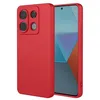 Image de htdmobiles Coque pour Xiaomi Redmi Note 13 Pro 4G / Poco M6 Pro 4G - Housse Etui Silicone Gel Fine + Film ecran - Rouge
