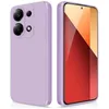 Image de htdmobiles Coque pour Xiaomi Redmi Note 13 Pro 4G / Poco M6 Pro 4G - Housse Etui Silicone Gel Fine + Verre trempe - Mauve
