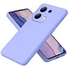Image de htdmobiles Coque pour Xiaomi Redmi Note 13 Pro 5G / Poco X6 5G - Housse Etui Silicone Gel Fine + Film ecran - Mauve