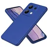 Image de htdmobiles Coque pour Xiaomi Redmi Note 13 Pro 5G / Poco X6 5G - Housse Etui Silicone Gel Fine + Verre trempe - Bleu Fonce