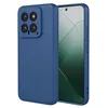 Image de htdmobiles Coque pour Xiaomi 14 5G - Housse Etui Silicone Gel Fine + Film ecran - Bleu Fonce
