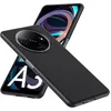 Image de htdmobiles Coque pour Xiaomi Redmi A3 / Poco C61 4G - Housse Etui Silicone Gel Fine + Verre trempe - Noir