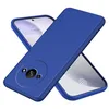 Image de htdmobiles Coque pour Xiaomi Redmi A3 / Poco C61 4G - Housse Etui Silicone Gel Fine + Verre trempe - Bleu Fonce