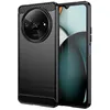 Image de htdmobiles Coque pour Xiaomi Redmi A3 / Poco C61 4G - Housse Etui Silicone Gel Carbone + Film ecran - Noir