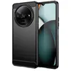 Image de htdmobiles Coque pour Xiaomi Redmi A3 / Poco C61 4G - Housse Etui Silicone Gel Carbone + Verre trempe - Noir