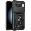 Image de htdmobiles Coque pour Google Pixel 9 et 9 Pro 5G 5G - Housse Etui Rigide Anti Choc + Verre trempe - Noir