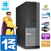 Image de Dell PC 3020 SFF Intel G3220 Ram 4Go Disque 250 Go Graveur DVD WiFi W7