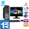 Image de Dell PC 3020 SFF Intel G3220 Ram 4Go Disque 250 Go WiFi W7 Ecran 19" (Reconditionné)