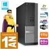 Image de Dell PC 3020 SFF Intel G3220 Ram 8Go Disque 1 to Graveur DVD WiFi W7 (Reconditionné)