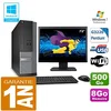 Image de Dell PC 3020 SFF Intel G3220 Ram 8Go Disque 500 Go WiFi W7 Ecran 19"