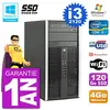 Image de PC HP 6300 MT Intel Core I3-2120 RAM 4Go SSD 120Go Graveur DVD WiFi W7 (Reconditionné)