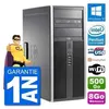 Image de Pc tour hp 8200 intel g630 ram 8go disque dur 500go windows 10 wifi en occasion ou reconditionné