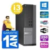 Image de Pc dell optiplex 7020 sff intel i3-4130 ram 8go disque dur 250go windows 10 wifi en occasion ou reconditionné