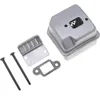 Image de Pot d'échappement compatible avec Stihl 017, 018, MS170 et MS180