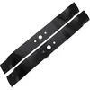Image de Jardiaffaires Jeu de 2 Lames Mulching Compatible GGP remplace 182004346/0