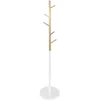Image de HOME DECO FACTORY - Hd6223 - Porte-Manteau Miko Blanc 180 cm Mobilier Meuble Portemanteau Portant Vetements
