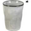 Image de Home Deco Factory - 6 Gobelets expresso Au Grès du temps gris/vert - 10 cl OS