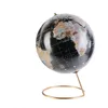 Image de Happy working - Globe terrestre décoratif, 21,5 x 29 cm, Design original et créatif noir CMMO1314