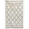 Image de HOME DECO FACTORY - TX9038, Tapis Moderne rectangulaire 120 x 170 cm, Conçu pour Salon ou Chambre, apporte Une Touche de peps et de Confort, Couleur Blanc Beige