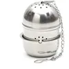 Image de COOK CONCEPT - KA4564, Boule à Thé avec Support en Acier Inoxydable, Réutilisable, Conçue pour Thé en Vrac, Entretien Facile, Dimensions : 4.5 x 4.5 x 6 cm, Argenté