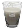 Image de HOME DECO FACTORY - BO5447 Bougie Parfumée en Vase Gris Harmony - Parfum Ambre - Cire de Paraffine - Temps de Combustion 100h - Dimensions 18,7 x 23,3 x 18,7 cm - Hauteur 23 cm