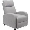 Image de HOME DECO FACTORY - Hd7159 - Fauteuil de Relaxation Gris Assise Siege Fauteuil Salon