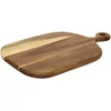 Image de HOME DECO FACTORY Table de Service en Bois Repas et Apéritifs Marron