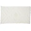Image de HOME DECO FACTORY - TXO0087, Tapis Ethnique Tufte Ecru, Design Moderne pour Salon ou Chambre, Ambiance Confortable, Dimensions 120 x 170 cm, Couleur écru.